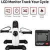 Mini Exercise Bike, himaly Under Desk Bike Pedal Exerciser Portable Foot Cycle Arm & Leg Peddler Machine with LCD Screen Displays view 2
