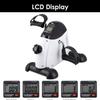 Mini Exercise Bike, himaly Under Desk Bike Pedal Exerciser Portable Foot Cycle Arm & Leg Peddler Machine with LCD Screen Displays view 3