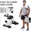 Mini Exercise Bike, himaly Under Desk Bike Pedal Exerciser Portable Foot Cycle Arm & Leg Peddler Machine with LCD Screen Displays view 4