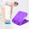 Slant Board, Calf Stretcher Ankle and Foot Incline Board for Stretching Adjustable, Portable Leg Exercise Ankle Foot Balancing Fitness Pedal, Calves Muscle ExerciserPurple view 2