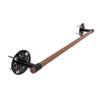 Pull-Up Bars AGYH Wall-Mounted Horizontal Bar, Chinese Style Mahogany Fitness Bar, Home Fitness Equipment, Safe and Stable, Load 300kg view 1