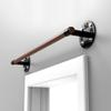 Pull-Up Bars AGYH Wall-Mounted Horizontal Bar, Chinese Style Mahogany Fitness Bar, Home Fitness Equipment, Safe and Stable, Load 300kg view 3