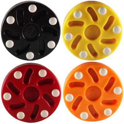 TronX S10 Inline Roller Official Hockey Pucks 4 Pack (Mix)
