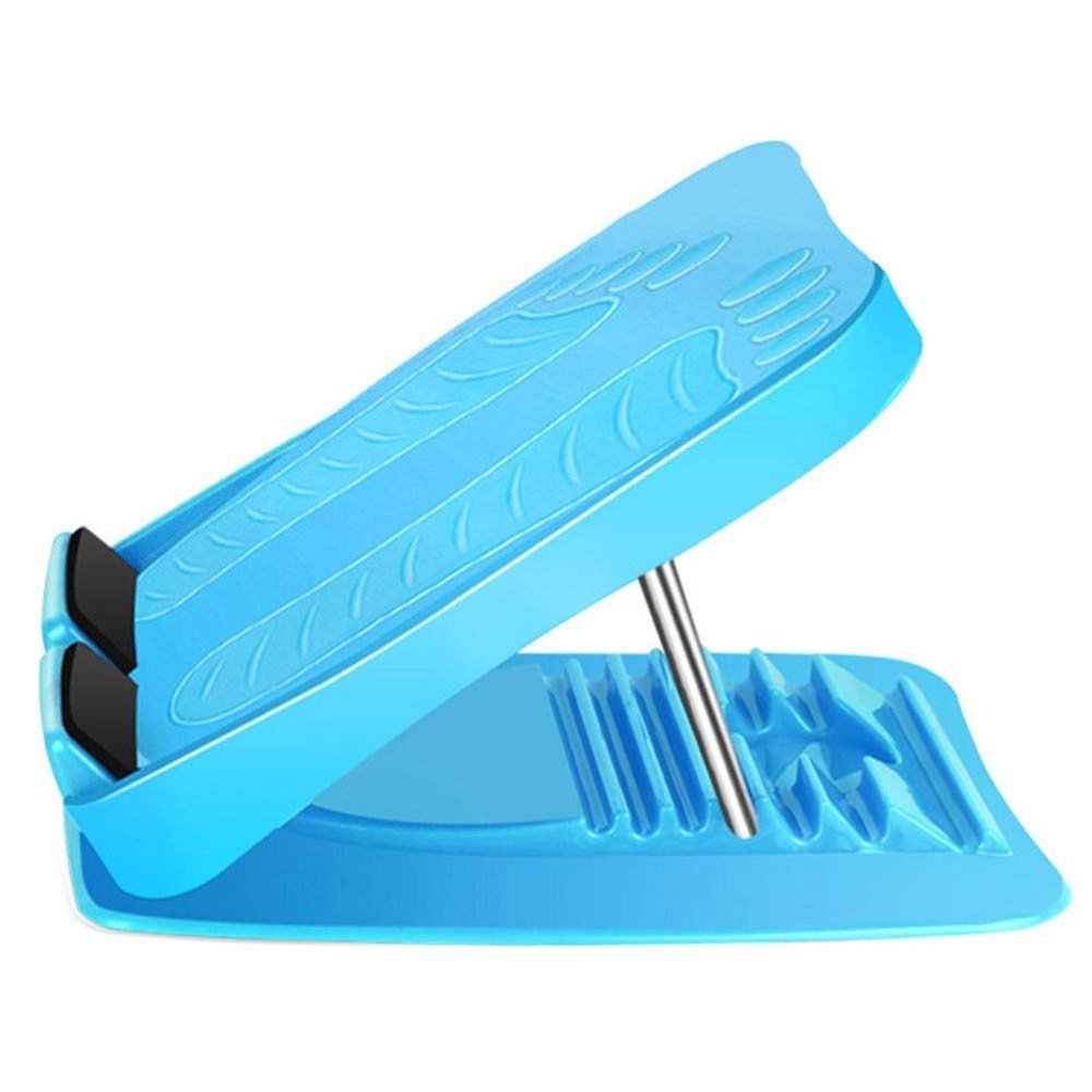 Slant Board, Calf Stretcher Ankle and Foot Incline Board for Stretching Adjustable, Portable Leg Exercise Ankle Foot Balancing Fitness Pedal, Calves Muscle Exerciserblue