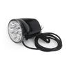 E-Bike Headlight 36V 48V, Front Light LED Lamp Horn for Electric Bicycle E-Bike e-Scooter (Black) view 2