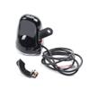 E-Bike Headlight 36V 48V, Front Light LED Lamp Horn for Electric Bicycle E-Bike e-Scooter (Black) view 3