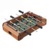 14" Foosball Table, Wooden Soccer Game Tabletop, Mini Indoor Table Soccer Set for Game Rooms, Parties, Family Night view 1