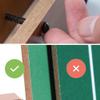 14" Foosball Table, Wooden Soccer Game Tabletop, Mini Indoor Table Soccer Set for Game Rooms, Parties, Family Night view 3