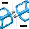ROCKBROS Mountain Bike Pedals MTB Pedals Bicycle Flat Pedals Aluminum 9/16" Sealed Bearing Lightweight Platform for Road Mountain BMX MTB Bike view 4