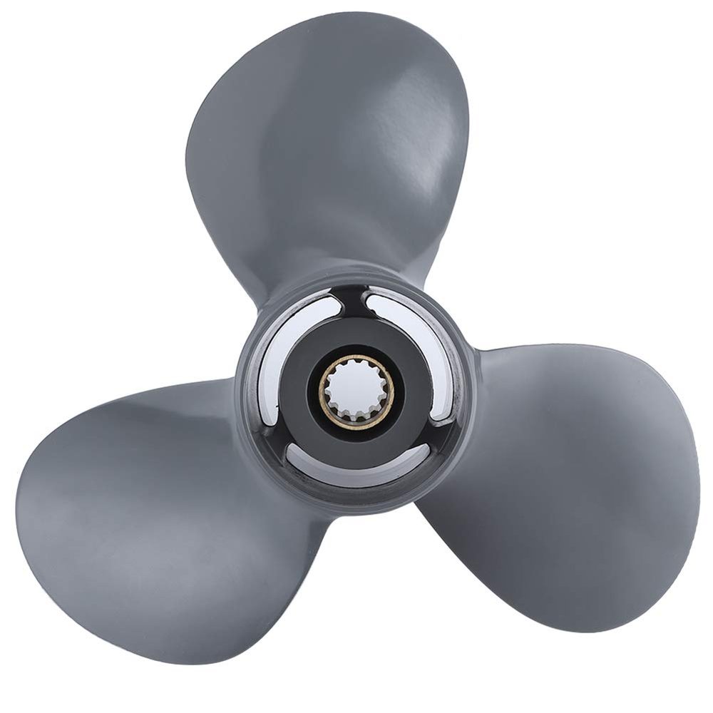 Gorgeri Outboard Propeller 3-Blade Marine 13 Spline Toot Engines Outboard Propeller 58130-ZV5-000ZA 11 1/4 x 13 Replacement Fit for Replacement for Replacement for