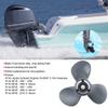 Gorgeri Outboard Propeller 3-Blade Marine 13 Spline Toot Engines Outboard Propeller 58130-ZV5-000ZA 11 1/4 x 13 Replacement Fit for Replacement for Replacement for view 3