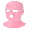 SATINIOR 3 Holes Full Face Cover Outdoor Balaclava Knitted Neck Gaiter Ski Mask for Sports Cycling (Pure Pink,Medium) view 1