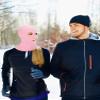 SATINIOR 3 Holes Full Face Cover Outdoor Balaclava Knitted Neck Gaiter Ski Mask for Sports Cycling (Pure Pink,Medium) view 3