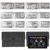 PSKOOK 12 Pcs Survival Multitool Card Emergency Camping Tool EDC Kit in Your Wallet Outdoor Hunting Fishing Hiking Gear view 1