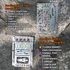 PSKOOK 12 Pcs Survival Multitool Card Emergency Camping Tool EDC Kit in Your Wallet Outdoor Hunting Fishing Hiking Gear view 4
