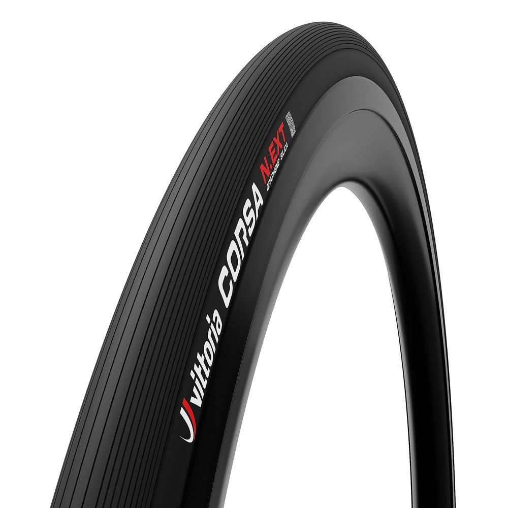 Vittoria Corsa N.EXT Fold | Tube-Type Road Tire  Durable Nylon Casing, Superior Grip & Puncture Protection (700x28c)