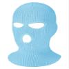 SATINIOR 3 Holes Ski Mask Full Face Cover Outdoor Balaclava Winter Knitted Neck Gaiter for Halloween Sports Cycling(Medium,Sky Blue) view 1