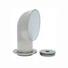 Buchan Marine 3" Oval Dorade Cowl Vent & Deck Plate Set  316L Stainless Steel, Seaworthy Airflow with Easy Install for Yachts, Skiffs, Sailboats view 1