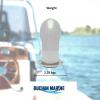 Buchan Marine 3" Oval Dorade Cowl Vent & Deck Plate Set  316L Stainless Steel, Seaworthy Airflow with Easy Install for Yachts, Skiffs, Sailboats view 3