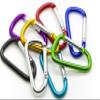 3" Aluminum Carabiner D Shape Buckle Pack, Keychain Clip, Spring Snap Key Chain Clip Hook Buckle (Assorted (12 Pack)) view 3
