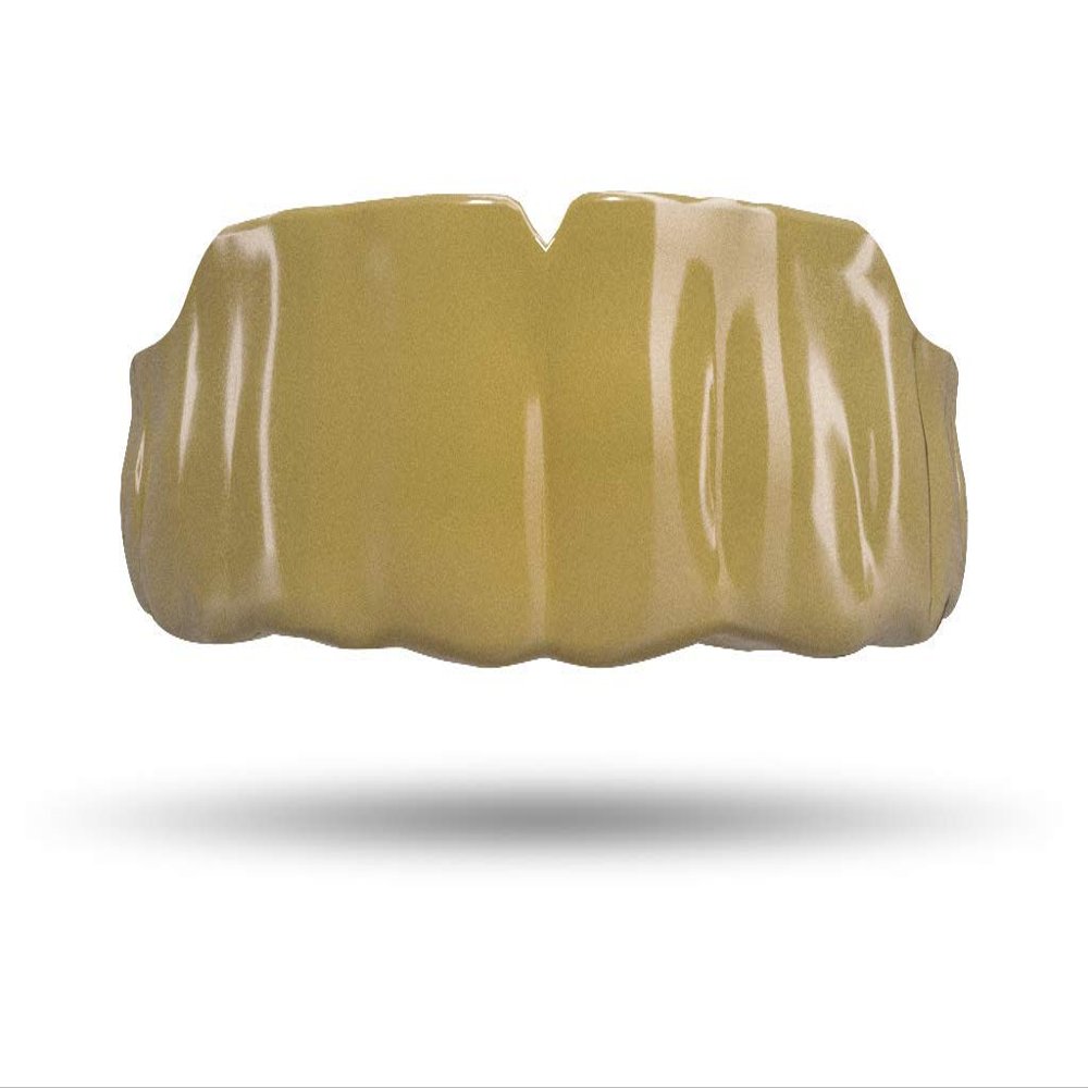 Impact Custom Professional All Sports Mouthguard with Trim for Gag Reflex (Gold)