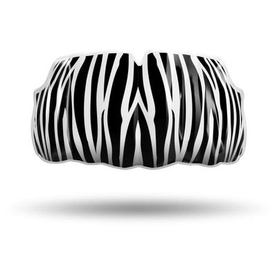 Impact Custom Professional All Sports Mouthguard with Trim for Gag Reflex (Zebra Skinz)