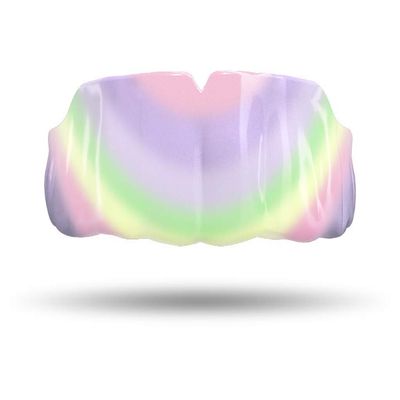 Impact Custom Professional MMA/Boxing/Muay Thai Mouthguard with Trim for Gag Reflex Pastel Rainbow