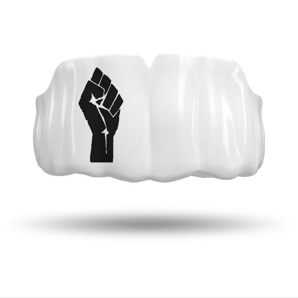 Impact Custom Professional MMA/Boxing/Muay Thai Mouthguard with Trim for Gag Reflex (Power Fist)
