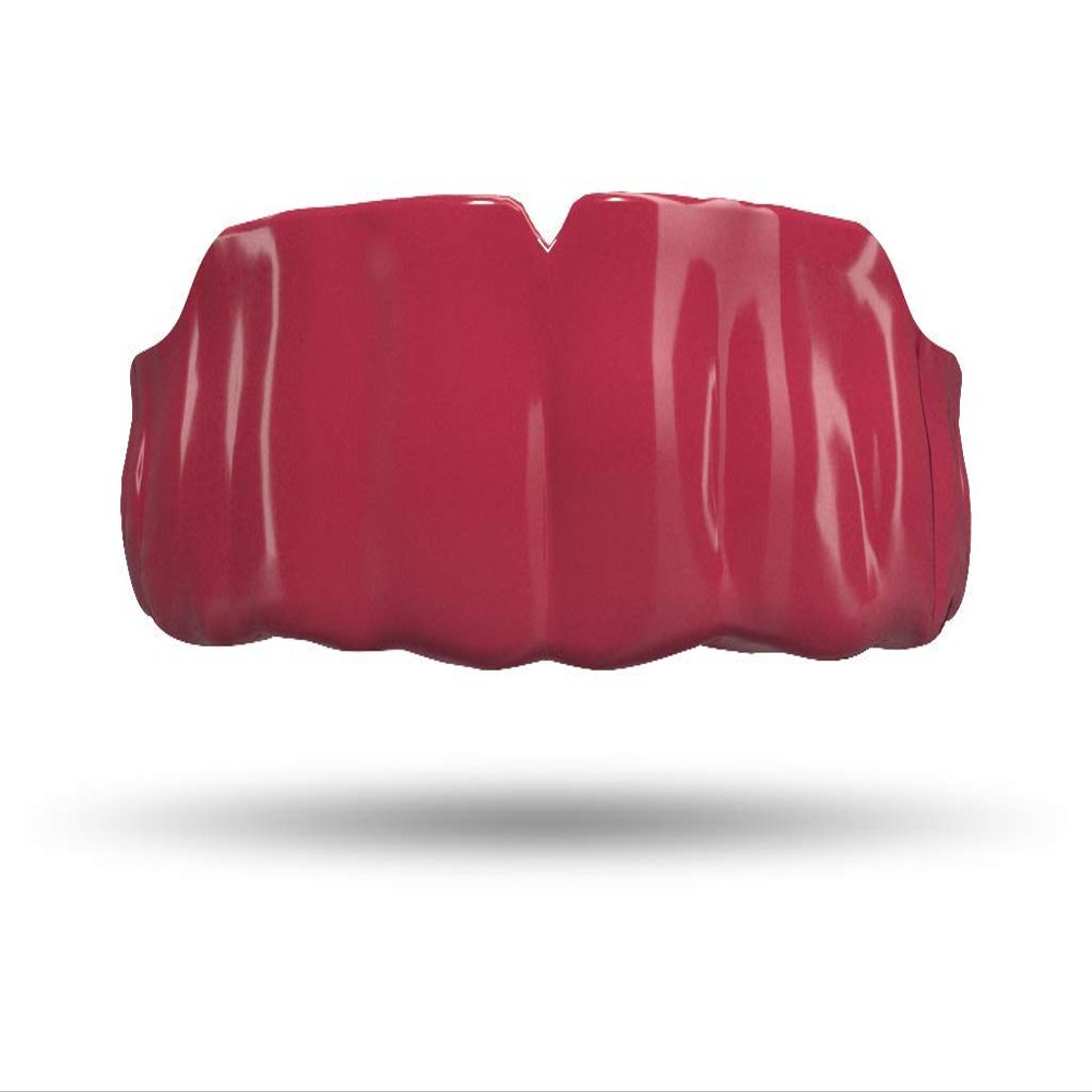 Impact Custom Professional All Sports Mouthguard with Trim for Gag Reflex (Maroon)