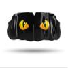 Impact Custom Professional MMA/Boxing/Muay Thai Mouthguard with Trim for Gag Reflex (Dino Eyes) view 1