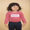 2nd Birthday Outfits for Toddler Girls Shirt 2 Year Old Girl Second Birthday Two (Mauve - Long Sleeve, 3 Years) view 3