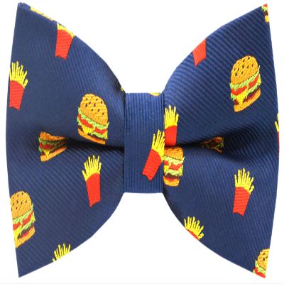 Carahere Boys Bow Ties Handmade Adjustable Pre-Tied Pattern Bow Ties For Kids Yellow Orange