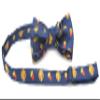 Carahere Boys Bow Ties Handmade Adjustable Pre-Tied Pattern Bow Ties For Kids Yellow Orange view 3