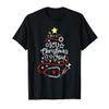 Intensive Care Unit Nurse Techs Secretary ICU Christmas Crew T-Shirt view 1