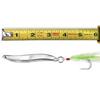 Omelchenko Lure Fishing Lures Bucktail Teasers Set of Two Silver 1.4-Ounce 40gm Saltwater Freshwater view 4