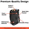 CLIQ Waterproof Chair Bag - Holds 2 Folding Chairs - Perfect for Camping and Other Outdoor Adventures view 2