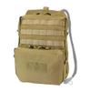ROCOTACTICAL Tactical Hydration Pack, 3L Military Water Backpack, Tactical Molle Hydration Backpack for Biking, Hiking, Climbing (Bladder not Included) (TAN) view 1