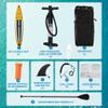 Vilobos SUP Inflatable Stand Up Paddle Board with ISUP Accessories Backpack Paddle Pump Leash Fin and Repair Kit for Youth & Adult (Yellow, 12.5) view 2