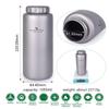 Boundless Voyage Titanium Sport Water Bottle 35.5 fl oz 1050ml | Ultralight, Leakproof, for Outdoor Camping Hiking view 2