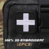 LIVANS Medic Cross Morale Patch, Medical White Cross First Aid Patch Tactical Hook and Loop EMT Patches 2 Packs for IFAK Plate Carrier Backpacks view 4