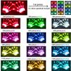 WEICHUANGXIN LED Gloves, 12 Color Changing Flashing Skeleton Gloves, Cool Light Up Costume for Halloween Christmas Birthday Party, Best Gifts for Age 8-14 Years Kids, 1 PairLarge view 3