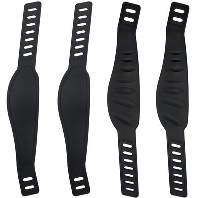 4pcs Exercise Bike Pedal Straps, Heavy Duty Adjustable Length Universal Pedal Strap Fits Most Bike Pedals Exercise Bike Bicycle Cycle for Home or Gym (style2, 4pcs)