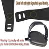 4pcs Exercise Bike Pedal Straps, Heavy Duty Adjustable Length Universal Pedal Strap Fits Most Bike Pedals Exercise Bike Bicycle Cycle for Home or Gym (style2, 4pcs) view 4