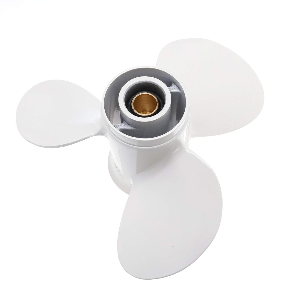 Boat Outboard Moto Propeller 9 7/8 x 11 1/4-F for Yamaha F25 20HP 25HP 30HP Motor Engines 20-30 HP Replace 664-45947-01-EL