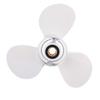 Boat Outboard Moto Propeller 9 7/8 x 11 1/4-F for Yamaha F25 20HP 25HP 30HP Motor Engines 20-30 HP Replace 664-45947-01-EL view 3
