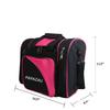 PAPAZAU Bowling Bag for Single Ball - Single Ball Tote Bag with Padded Ball Holder - Fits a Single Pair of Bowling Shoes Up to Mens Size 14 (Black/Pink) view 2