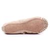TINRYMX Ballet Shoes Leather Ballet Flats Full Sole Dance Slippers for Girls Toddlers Women, Nude Color, 12.5M Little Kid view 4
