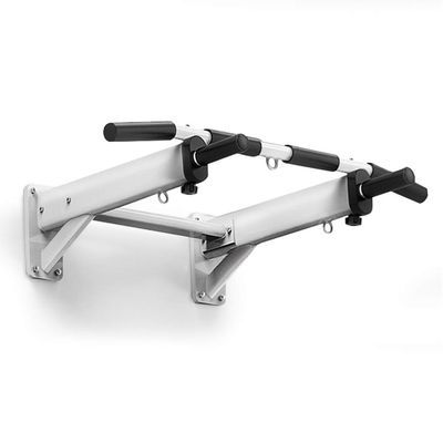 ZYCSKTL Pull-Up Bars Training Upper Body Workout Bar,Pullup Ba for Home Indoor, Multifunctional Chin Up Bar On The Wall, Bearing 700kg, Wall Mount (Color : White, Size : 64 * 62cm)