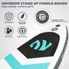ADVENOR Paddle Board 11'x33 x6 Extra Wide Inflatable Stand Up with SUP Accessories Including Adjustable Paddle,Backpack,Waterproof Bag,Leash,and Hand Pump,Repair Kit (Green) view 3
