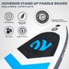 ADVENOR Paddle Board 11'x33 x6 Extra Wide Inflatable Stand Up with SUP Accessories Including Adjustable Paddle,Backpack,Waterproof Bag,Leash,and Hand Pump,Repair Kit (Blue) view 3